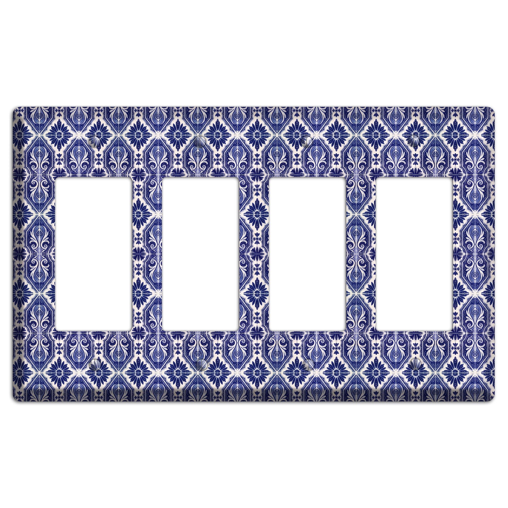 Tavira Tiles 8 4 Rocker Wallplate