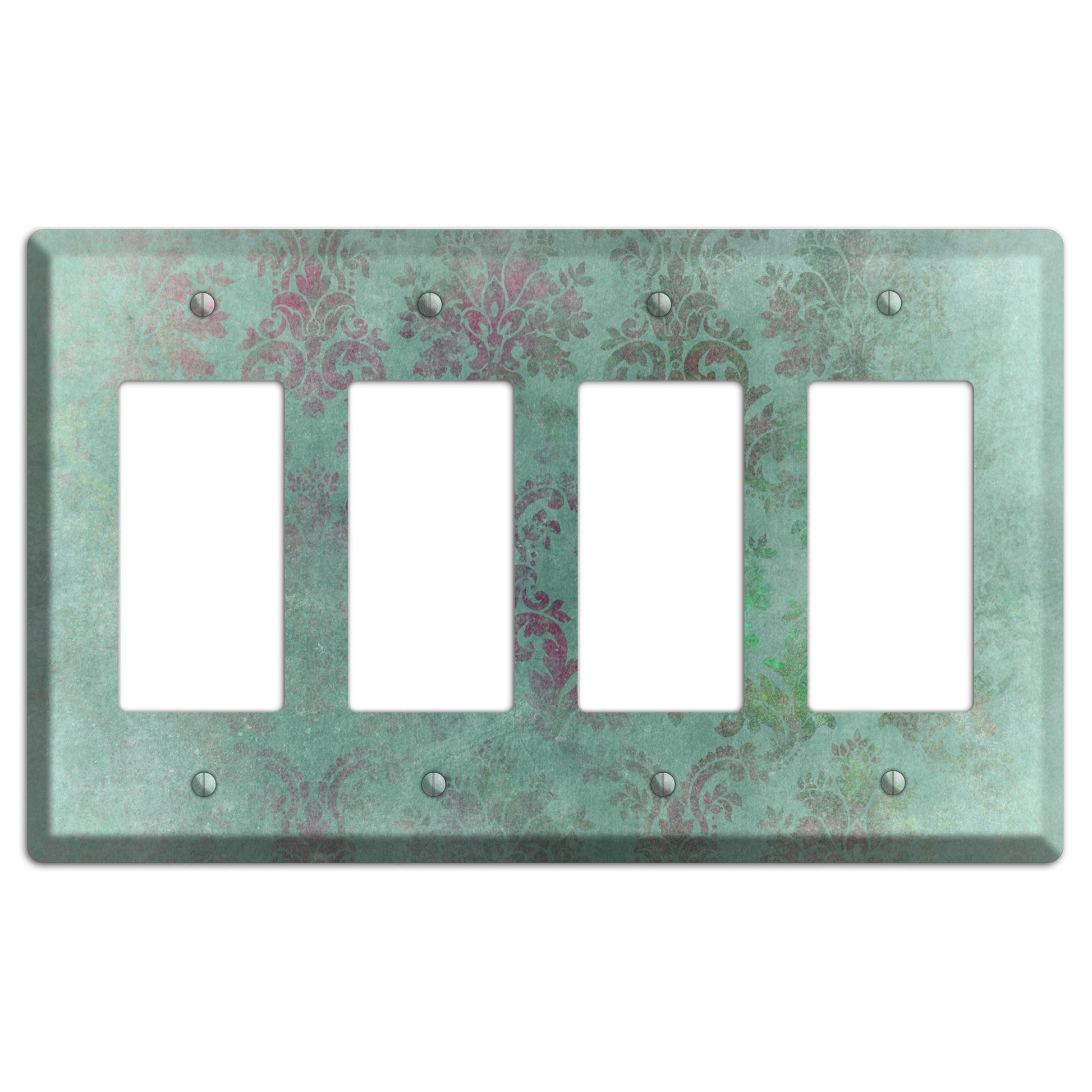 Corduroy Whimsical Damask 4 Rocker Wallplate