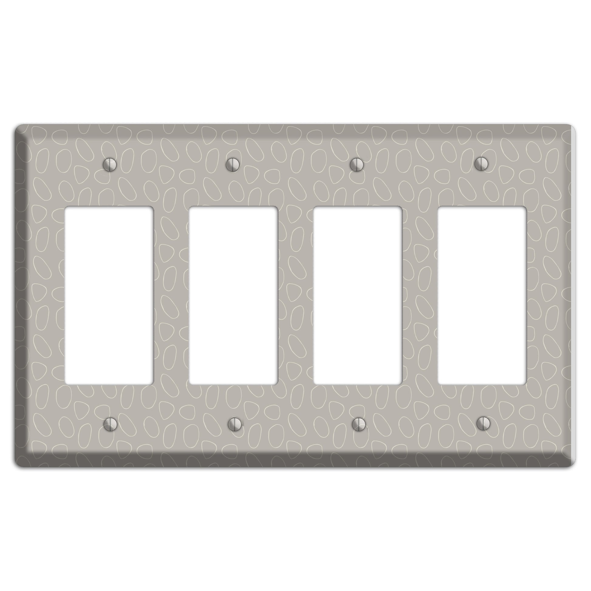 Simple Scandanavian Style E 4 Rocker Wallplate