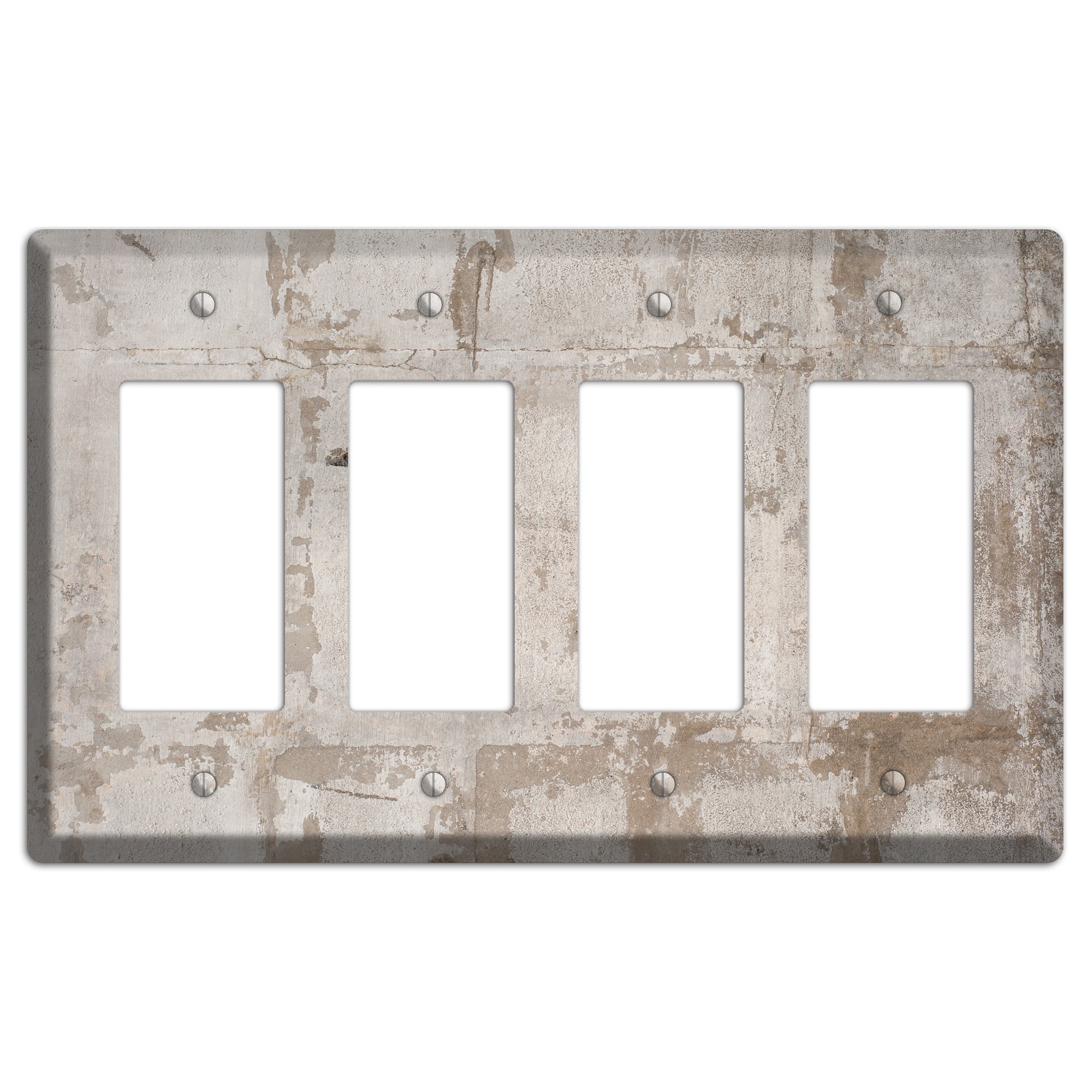 Old Concrete 4 4 Rocker Wallplate