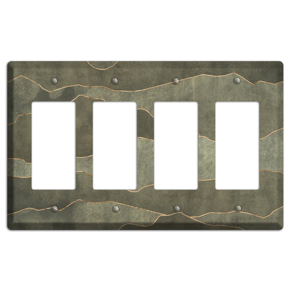 Jade Mountain Range 4 Rocker Wallplate