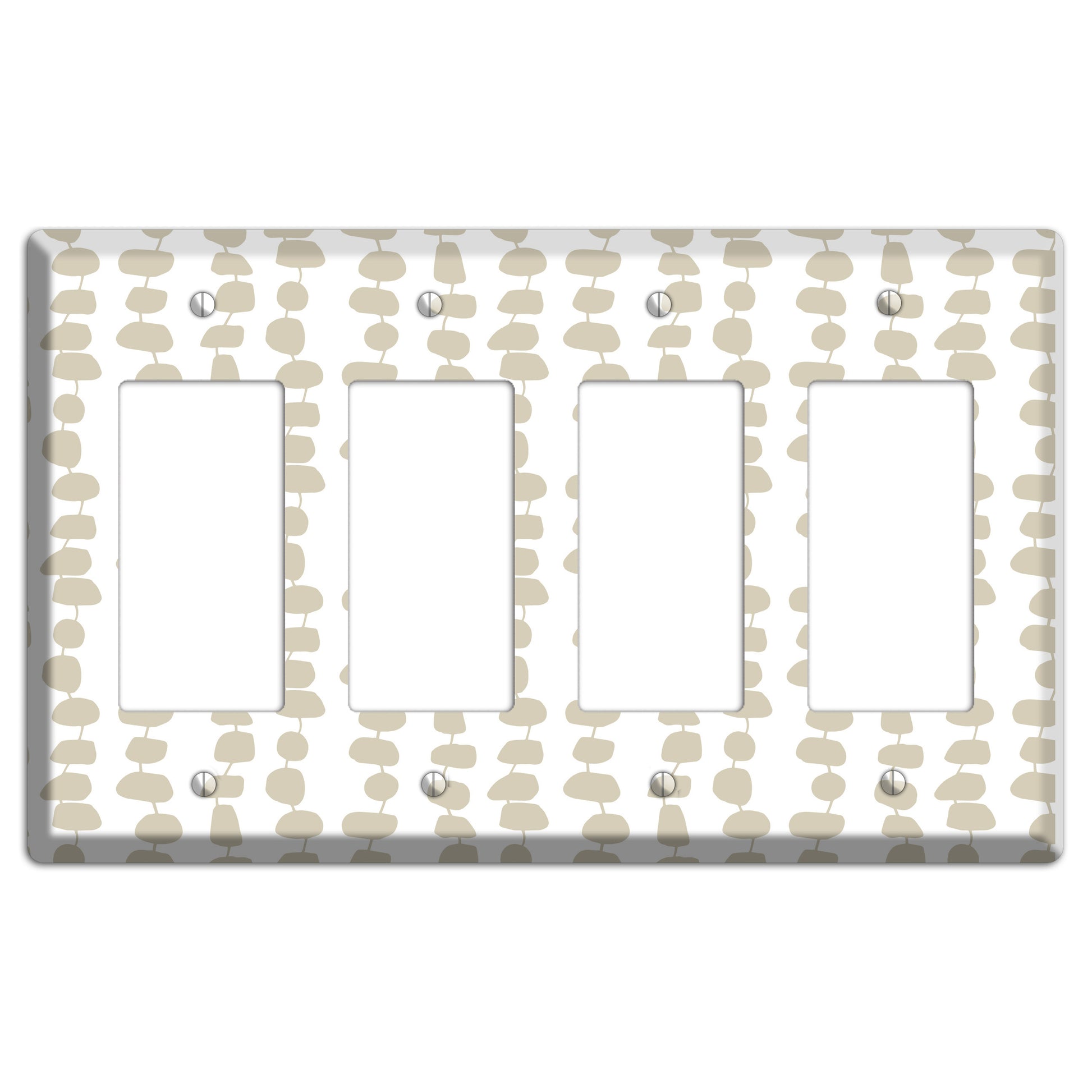 Simple Scandanavian Style M 4 Rocker Wallplate