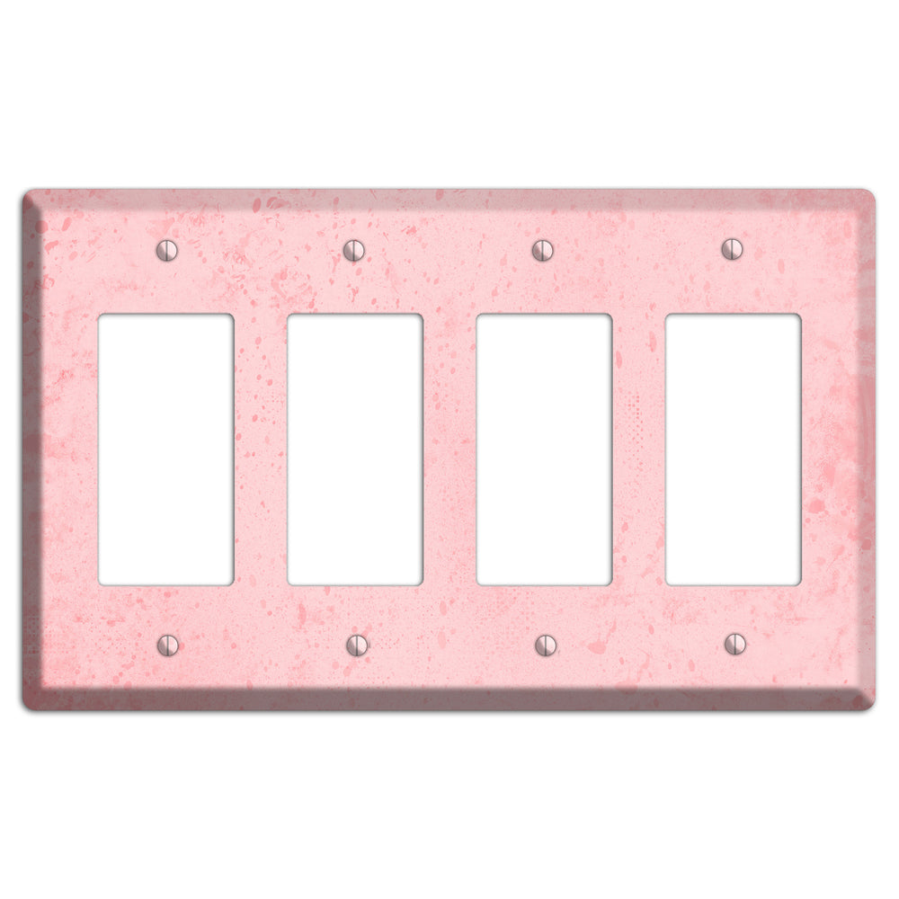 ShockingPpink Soft Coral 4 Rocker Wallplate