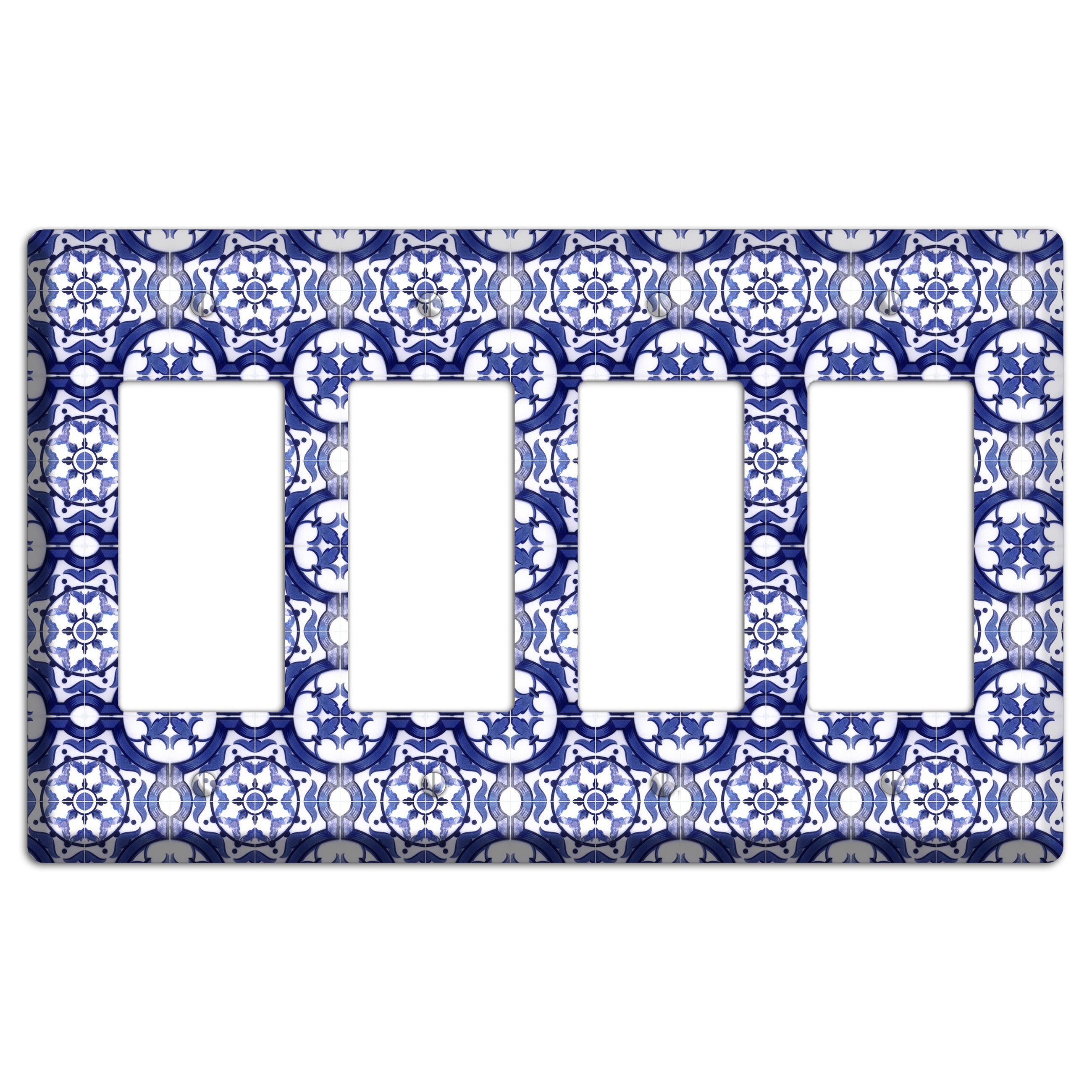 Tavira Tiles 10 4 Rocker Wallplate