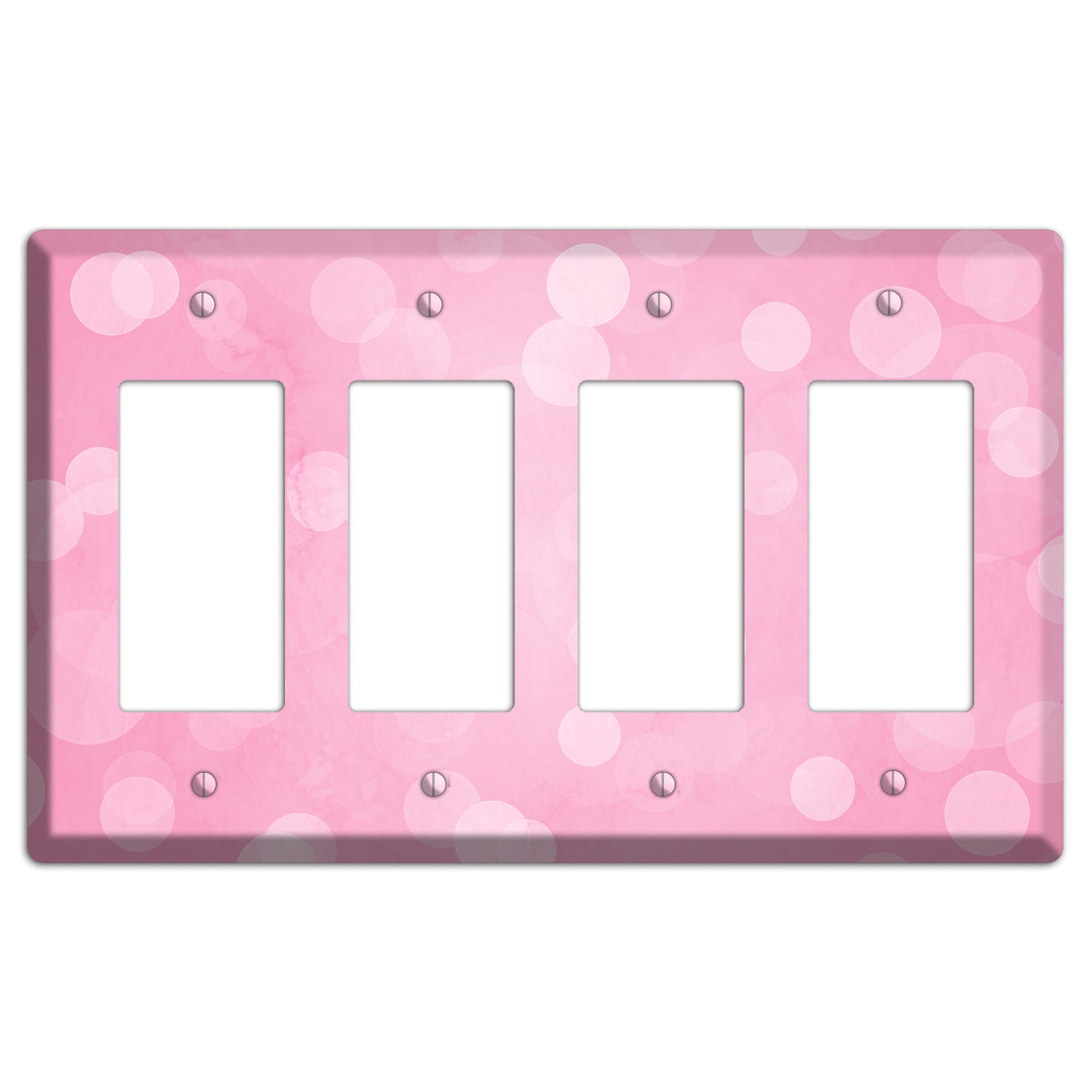 purple Pizzaz Pink Texture 4 Rocker Wallplate