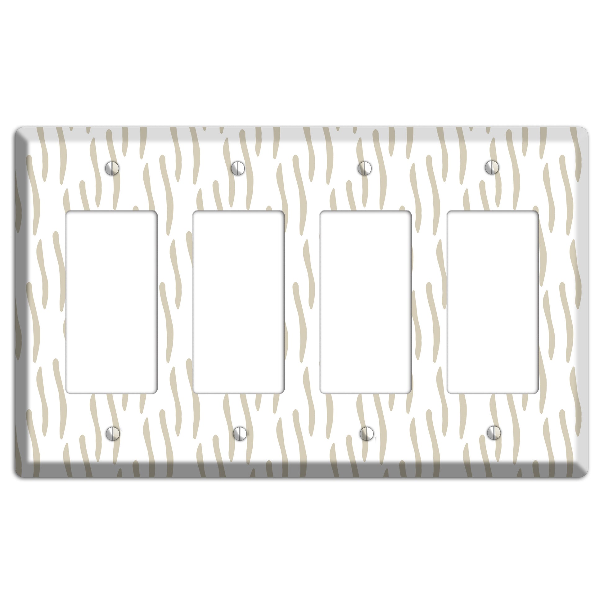 Simple Scandanavian Style J 4 Rocker Wallplate