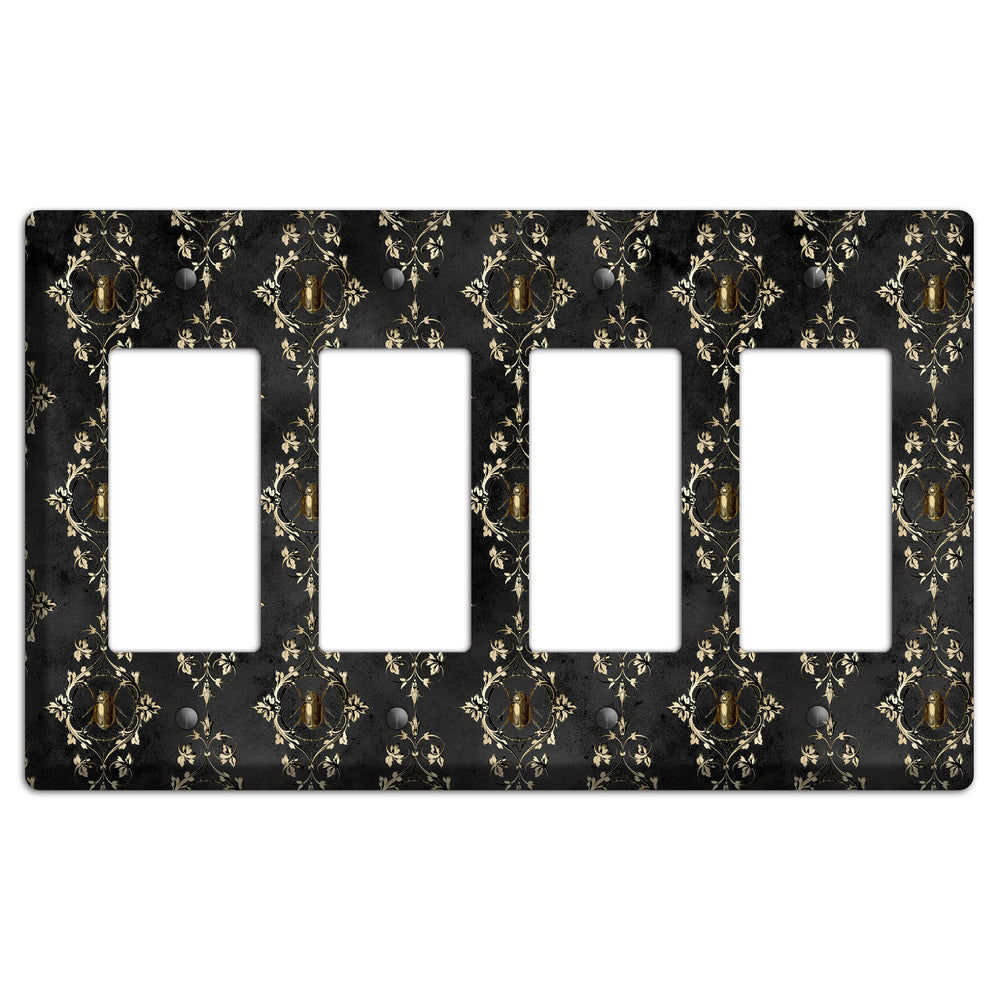 Edgar Allen Poe Beetle 4 Rocker Wallplate