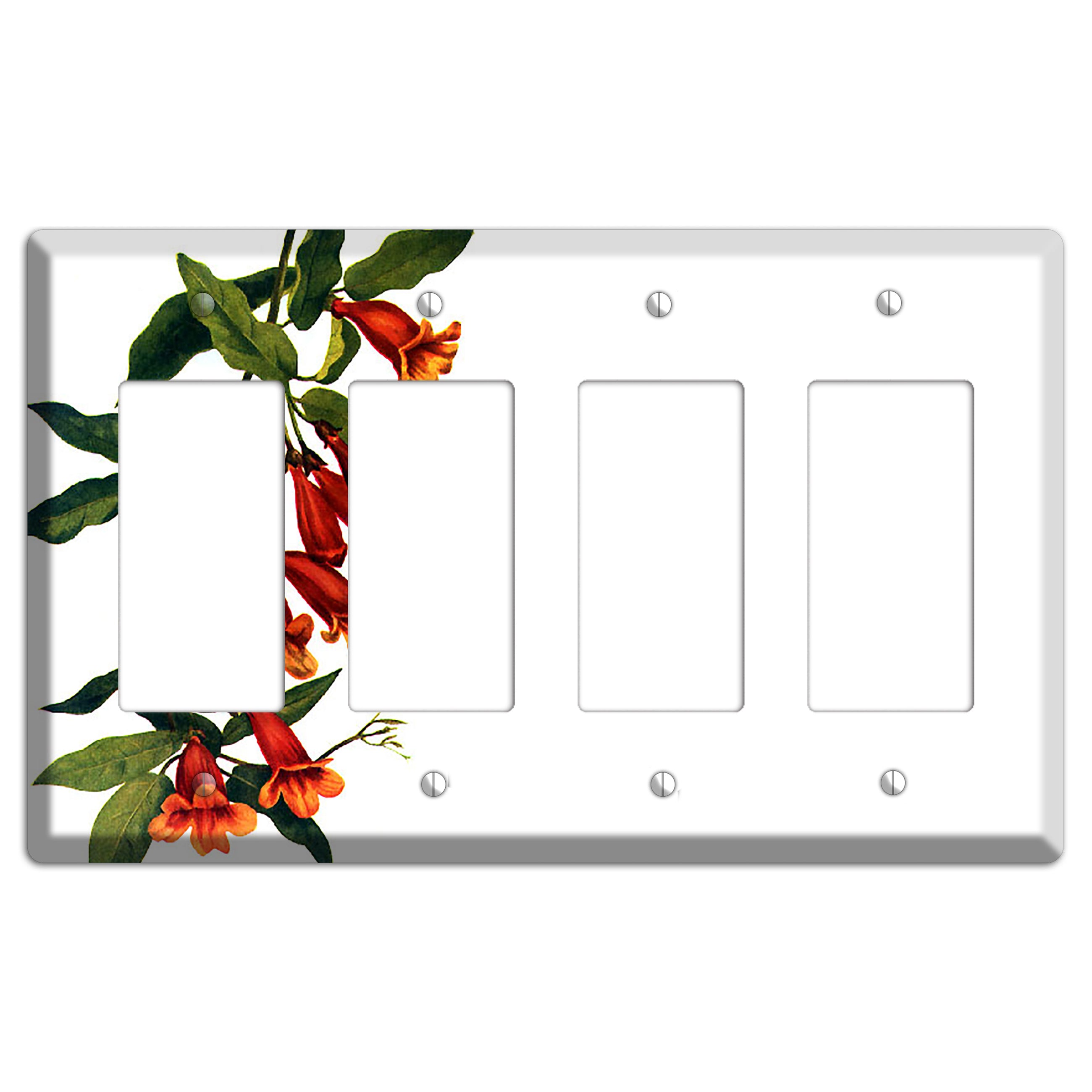 Bigonia Capreolata 4 Rocker Wallplate