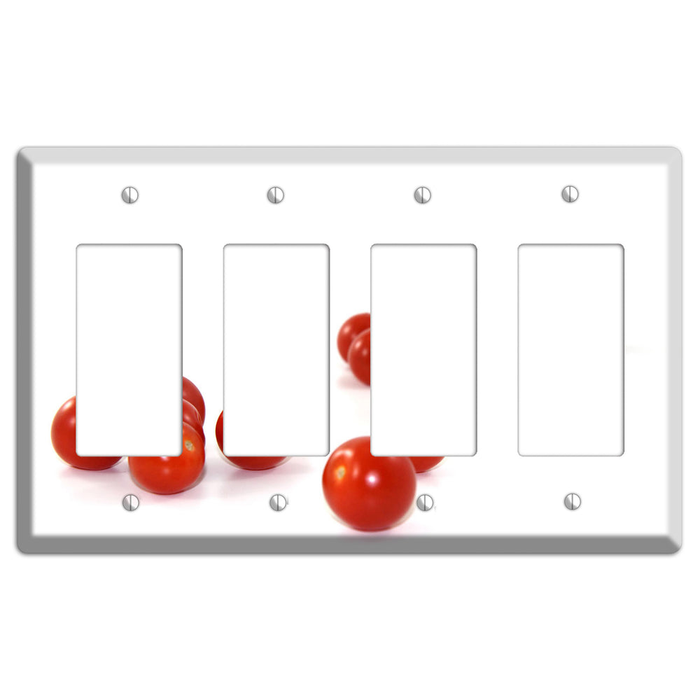 Tomaotes Small 4 Rocker Wallplate