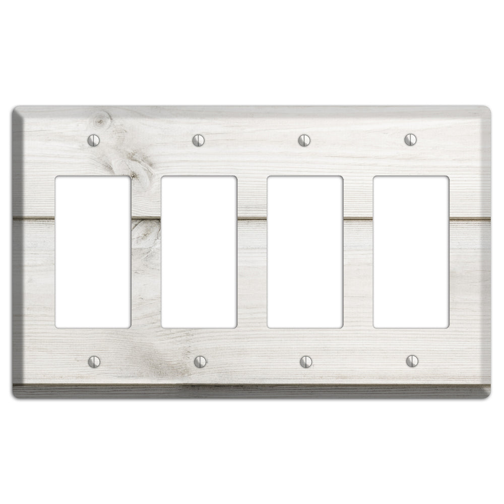 Timberwolf Antique 4 Rocker Wallplate