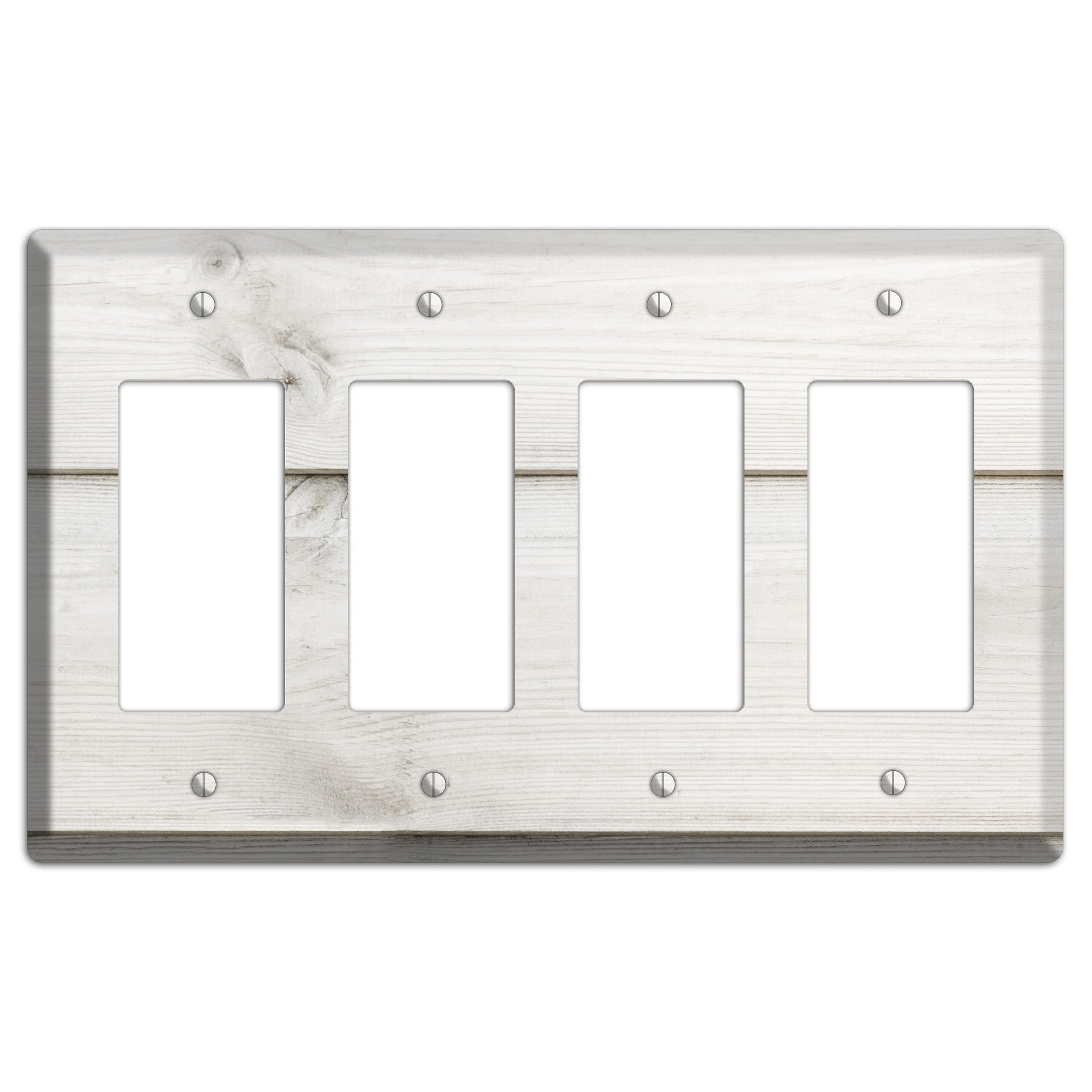Timberwolf Antique 4 Rocker Wallplate