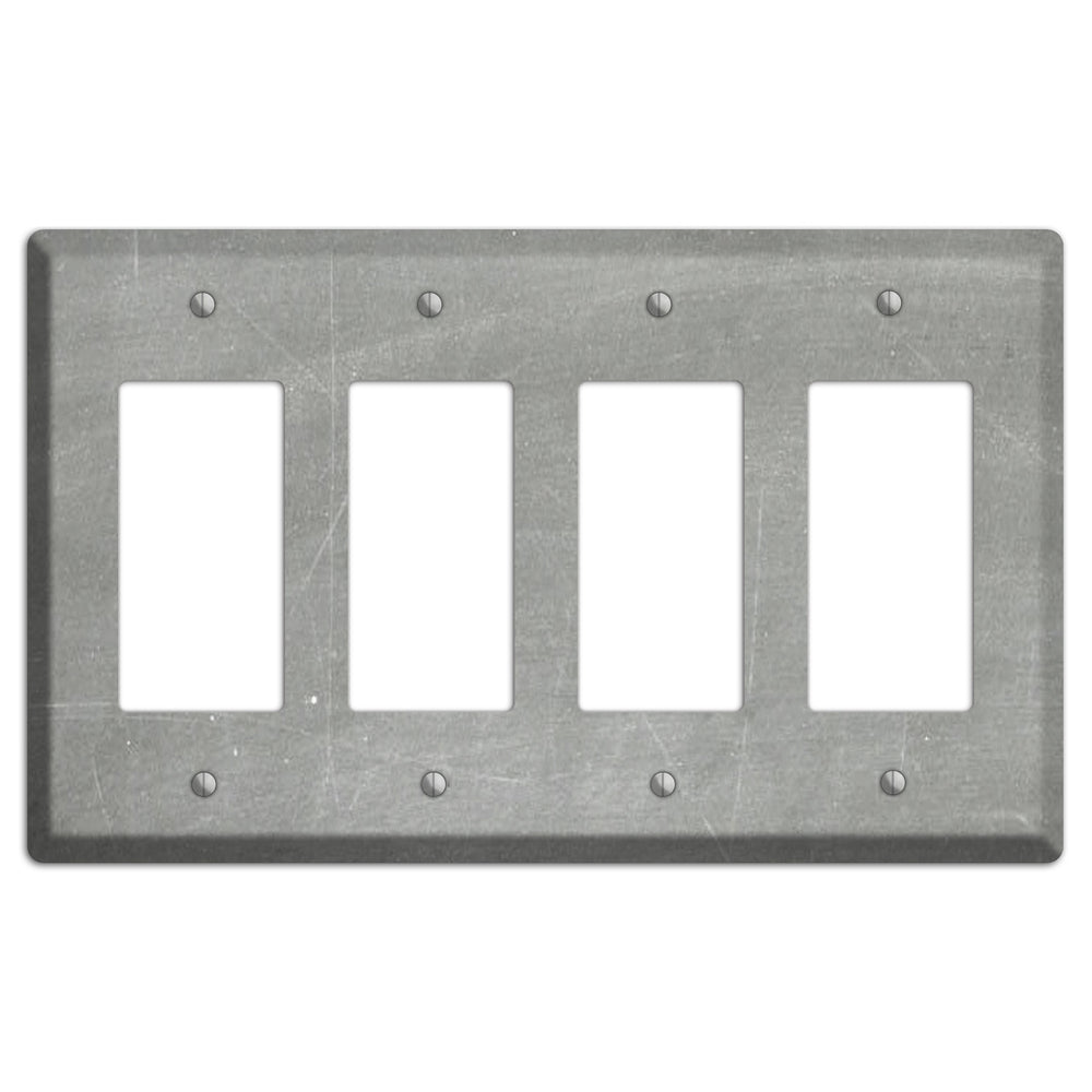 Chalk Light Green 4 Rocker Wallplate
