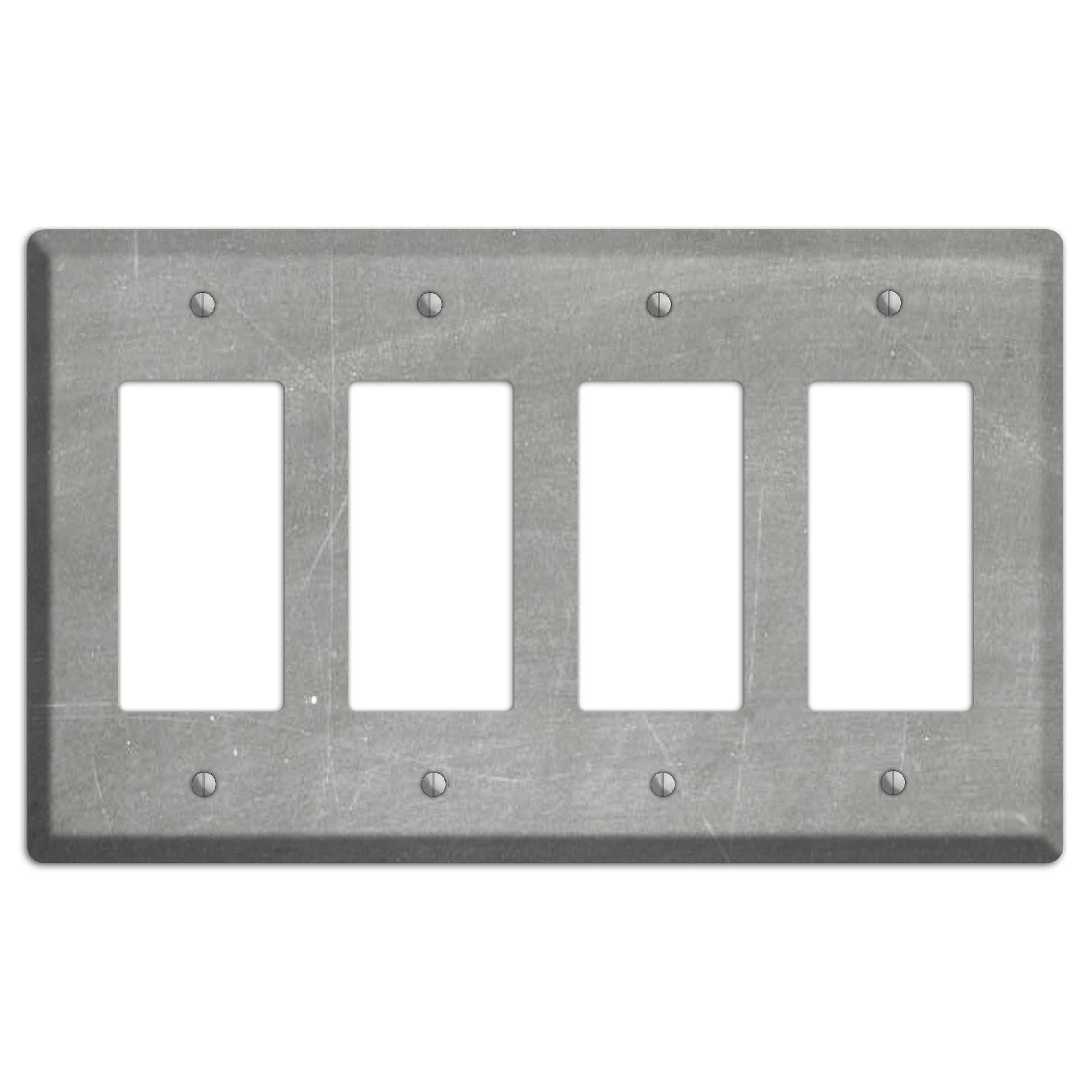 Chalk Light Green 4 Rocker Wallplate