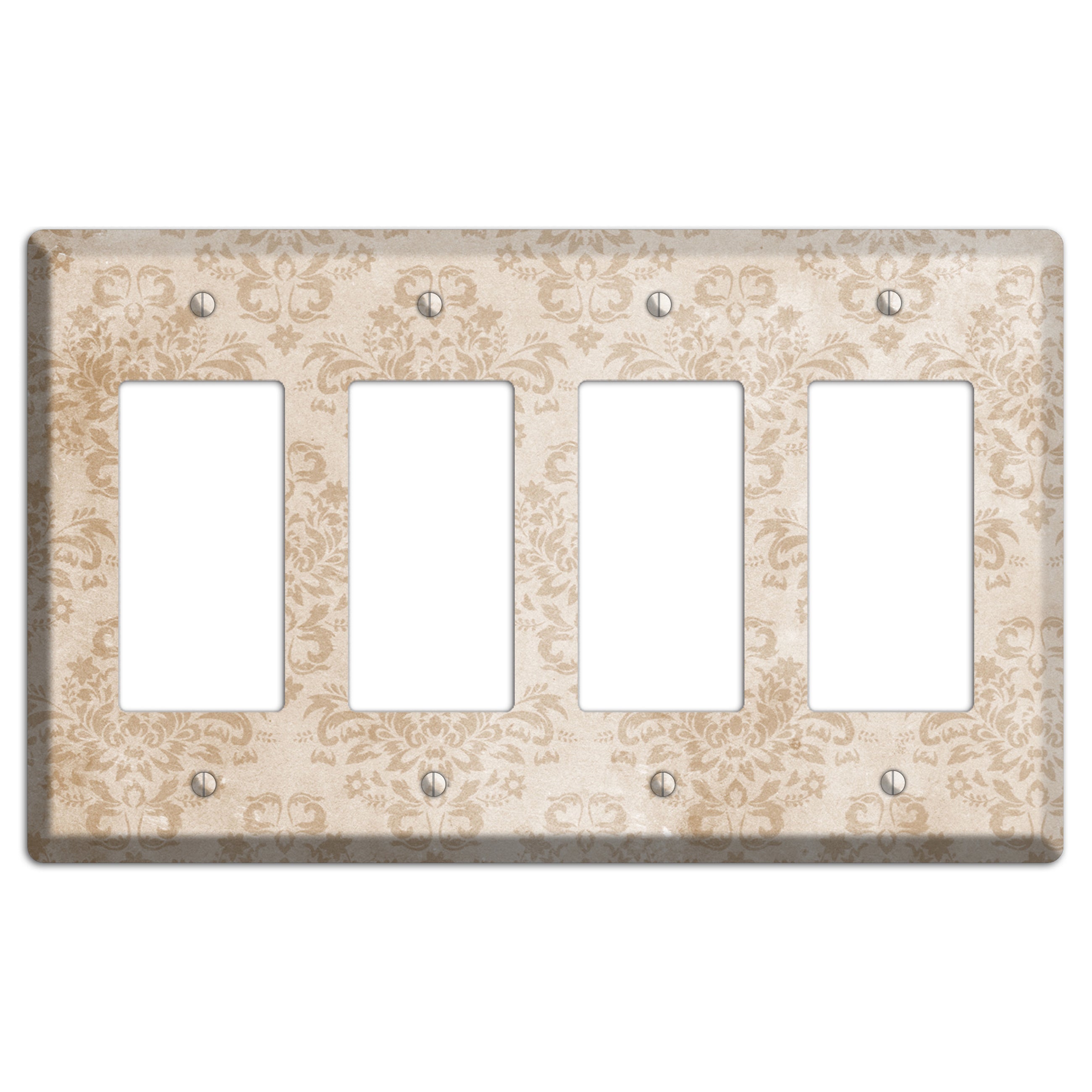Bizarre Neutral Texture 4 Rocker Wallplate