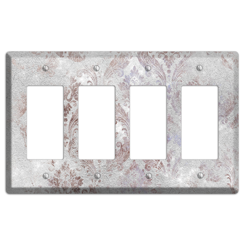 Nobel Whimsical Damask 4 Rocker Wallplate