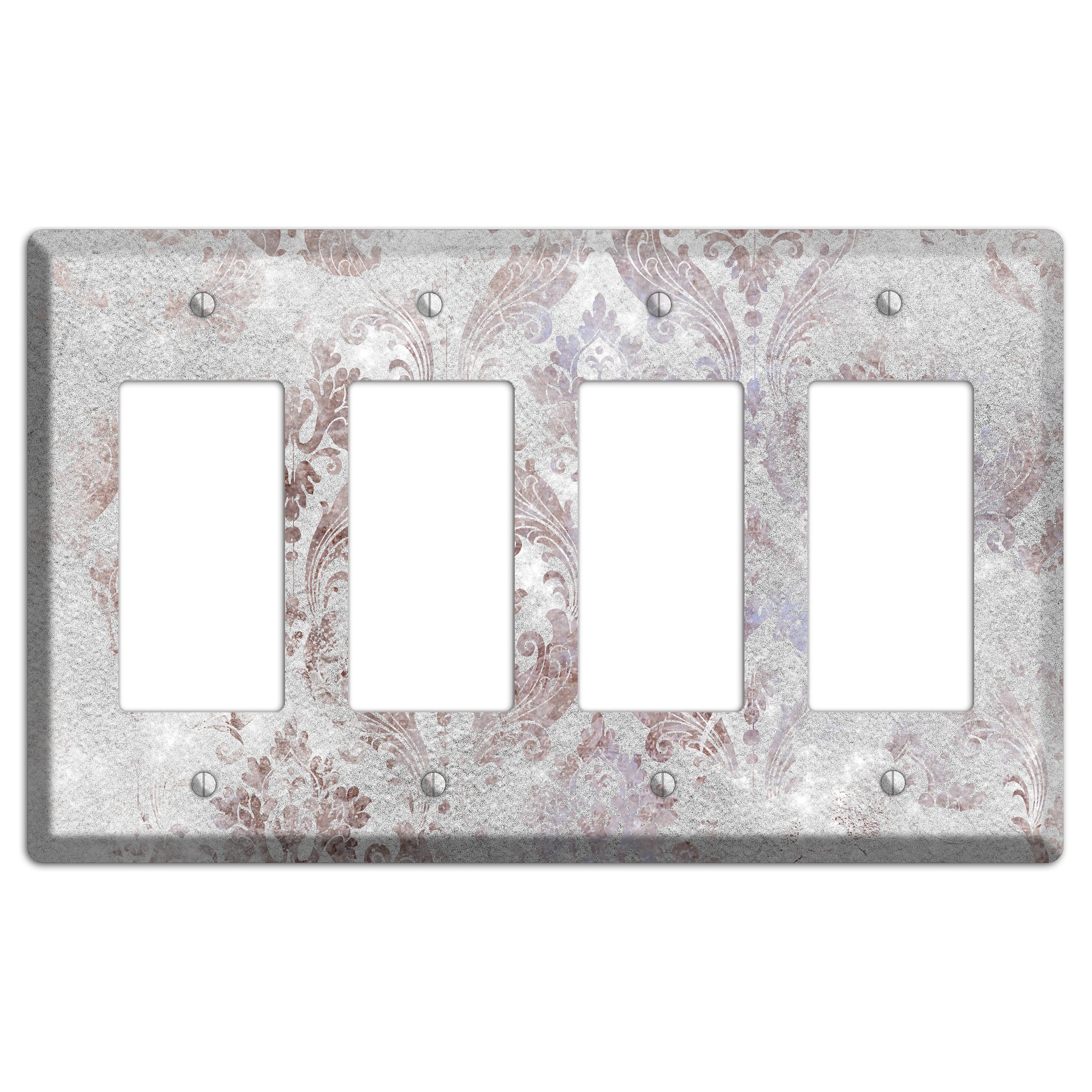 Nobel Whimsical Damask 4 Rocker Wallplate