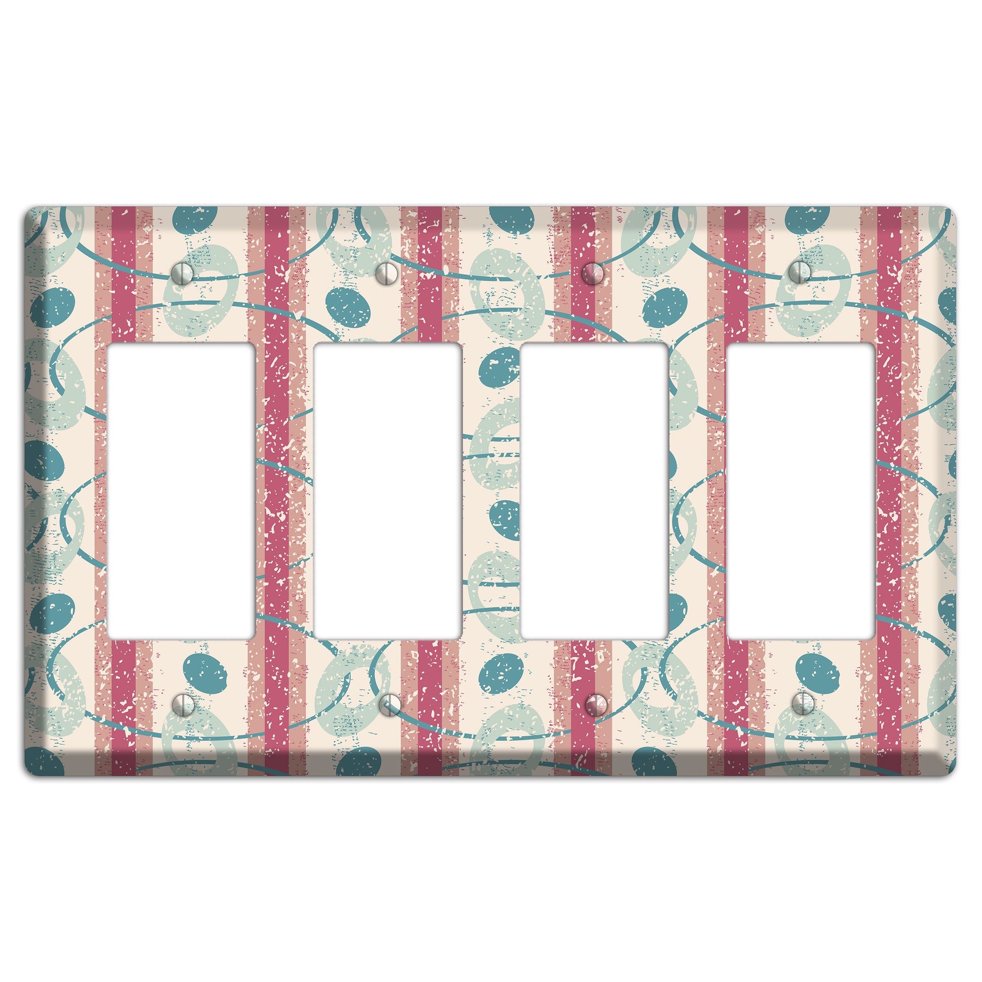 Bubble Gum 4 Rocker Wallplate