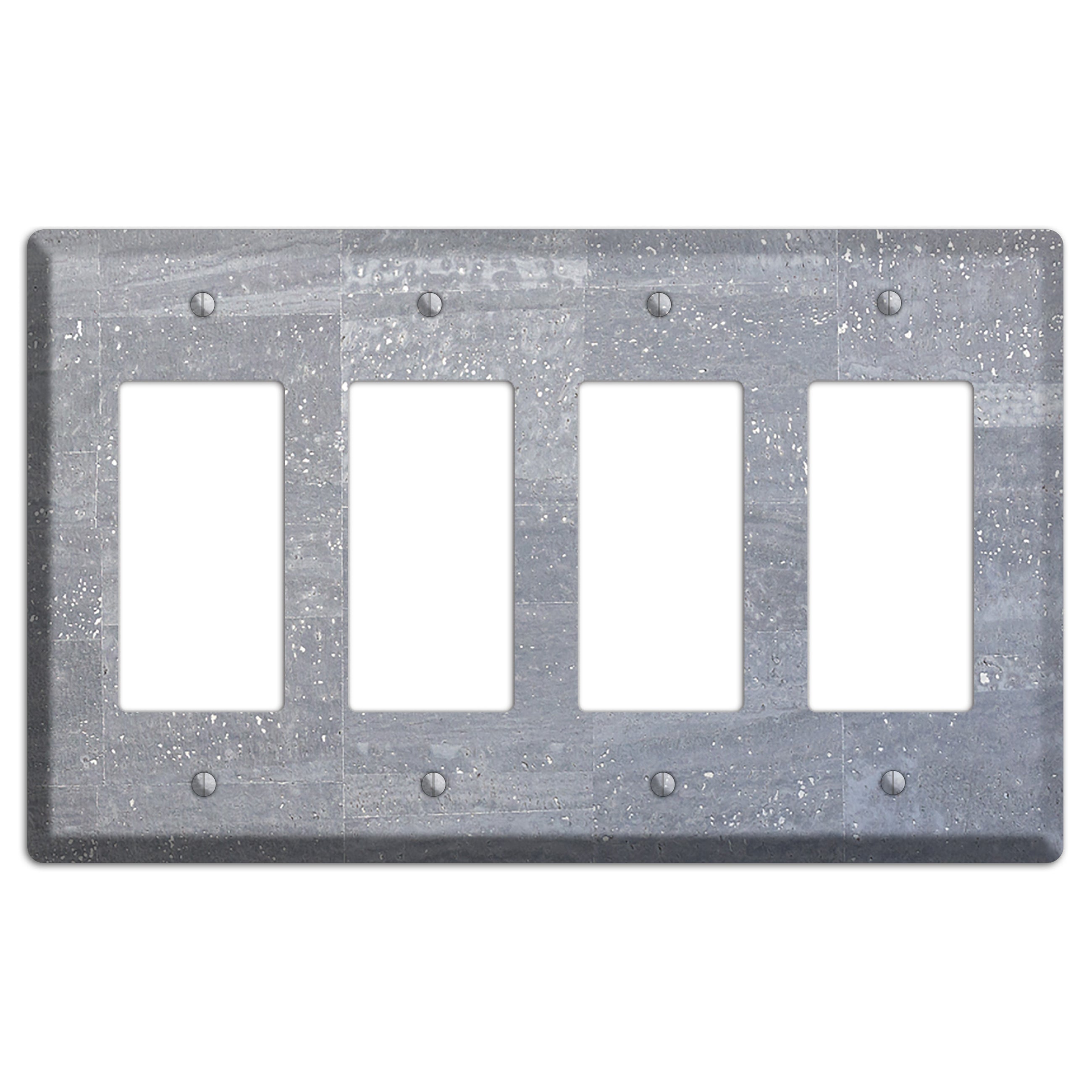 Platinum Cork 4 Rocker Wallplate
