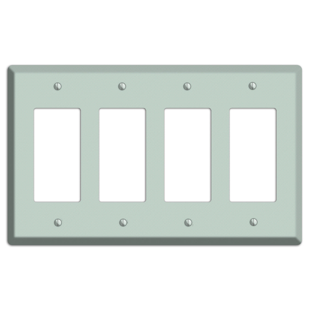 Sage with Tiny Dots 4 Rocker Wallplate