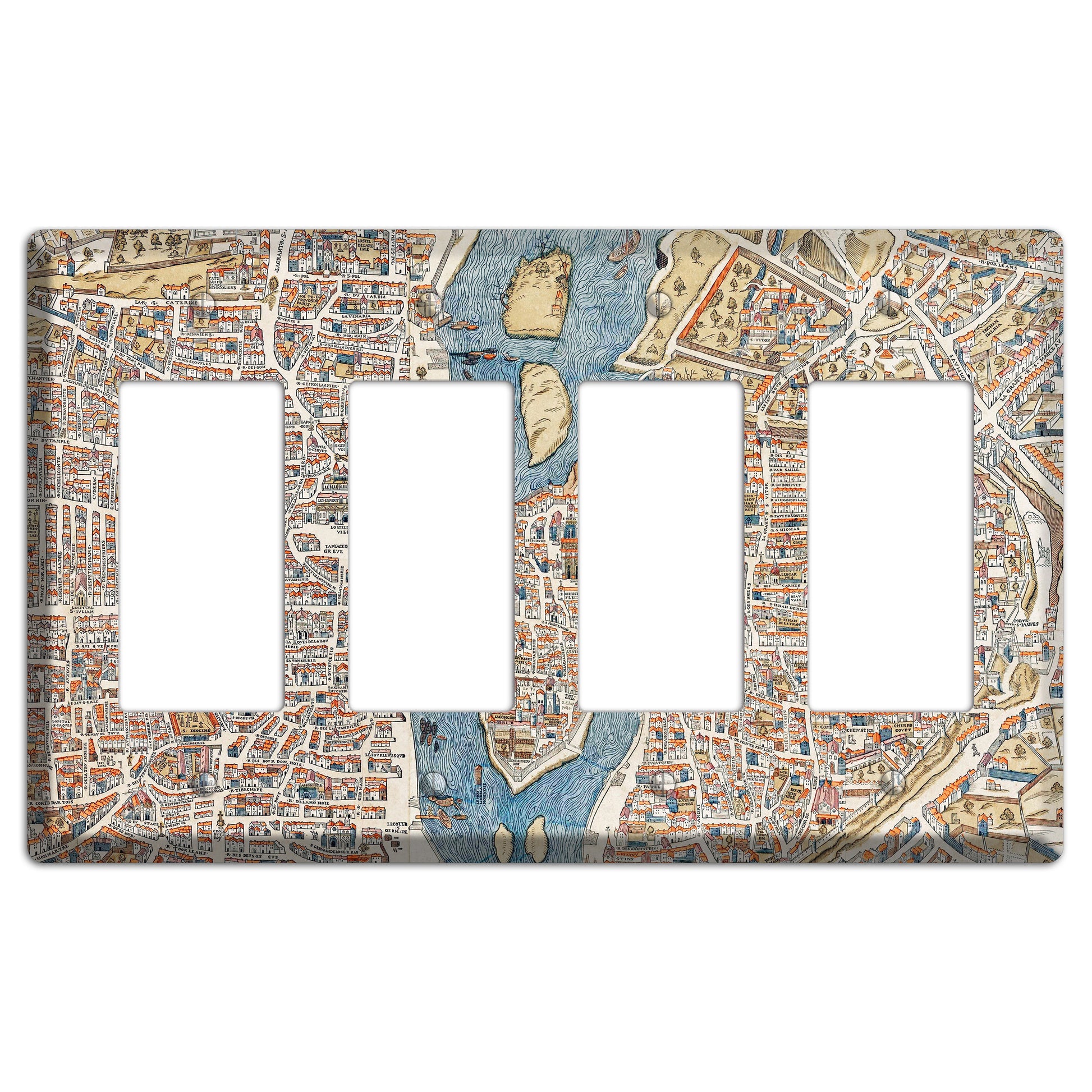 Aerial View 4 Rocker Wallplate