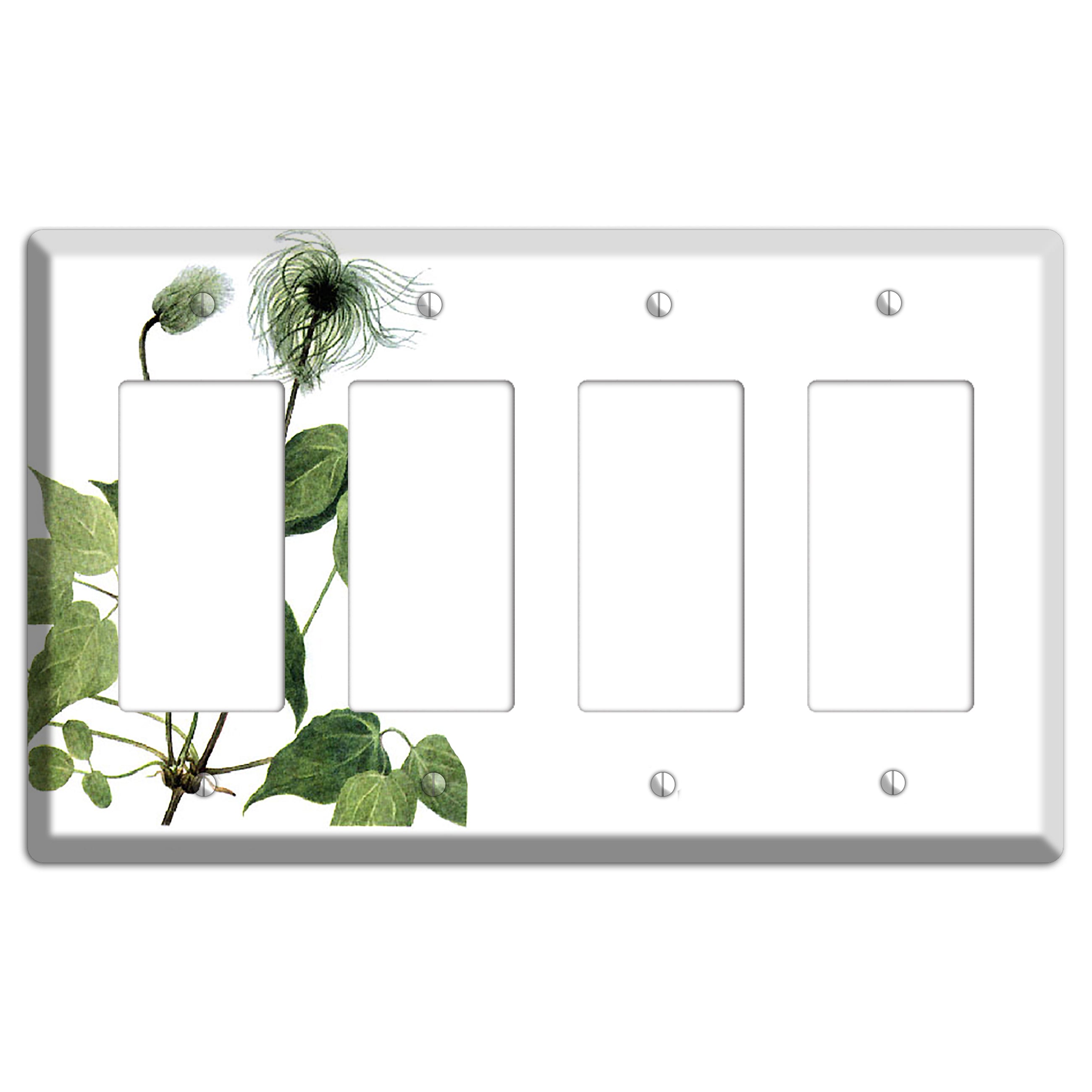Clamatis Columbiana 4 Rocker Wallplate