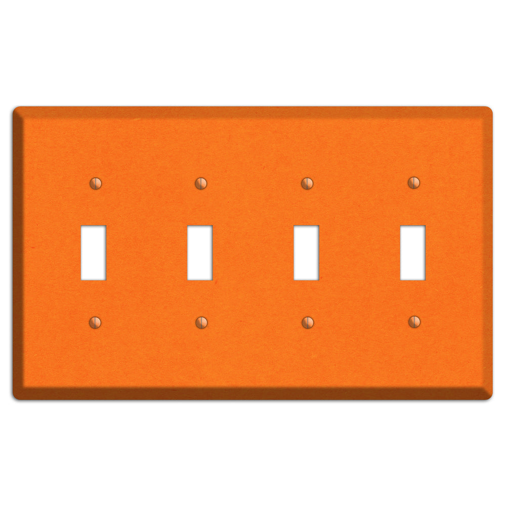 Pumpkin Kraft 4 Toggle Wallplate