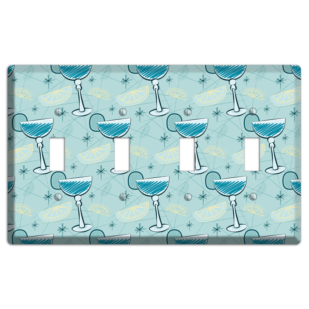 Cocktails 4 Toggle Wallplate