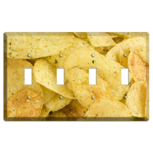 Chips 4 Toggle Wallplate