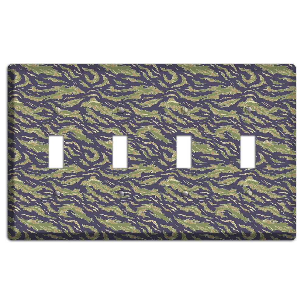 Vietnam Tiger 1 Camo 4 Toggle Wallplate