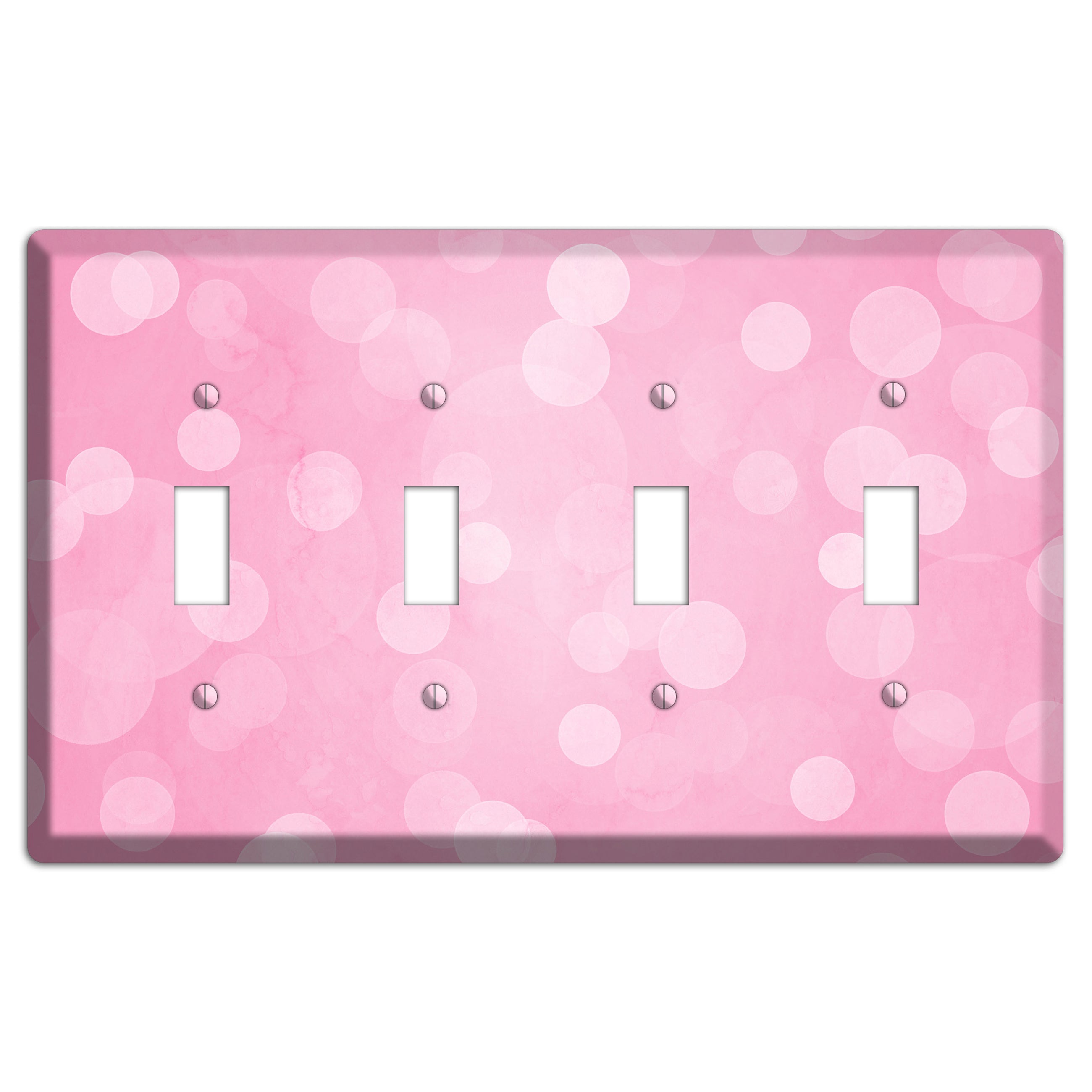 purple Pizzaz Pink Texture 4 Toggle Wallplate