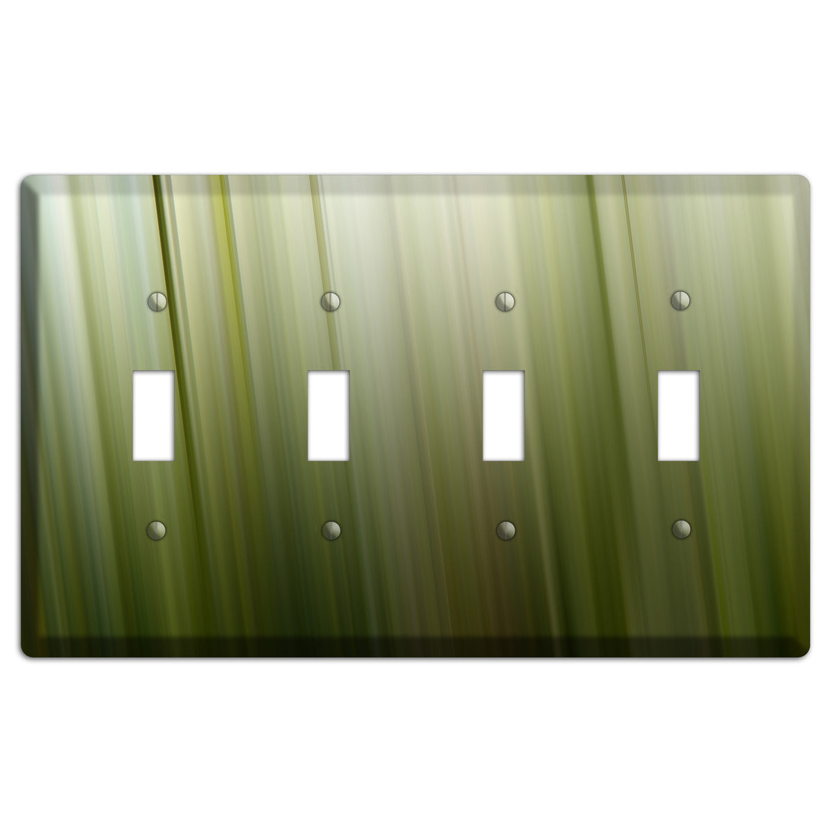 Olive Ray of Light 2 4 Toggle Wallplate