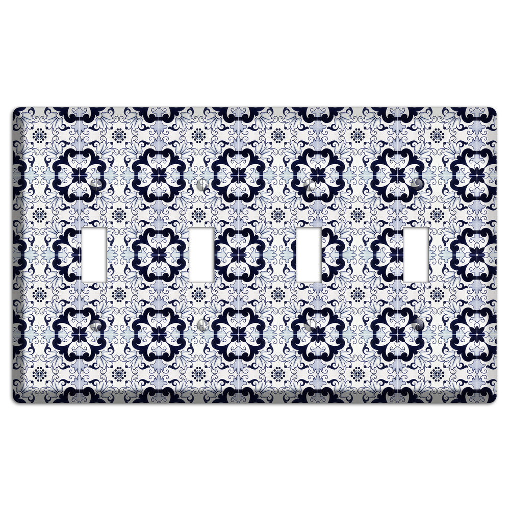 Tavira Tiles 7 4 Toggle Wallplate