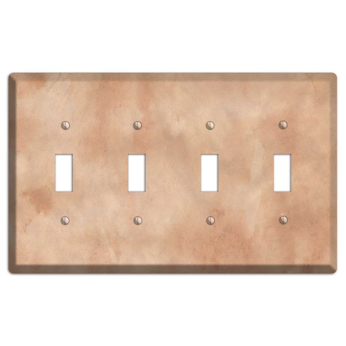 Aged Paper 4 4 Toggle Wallplate