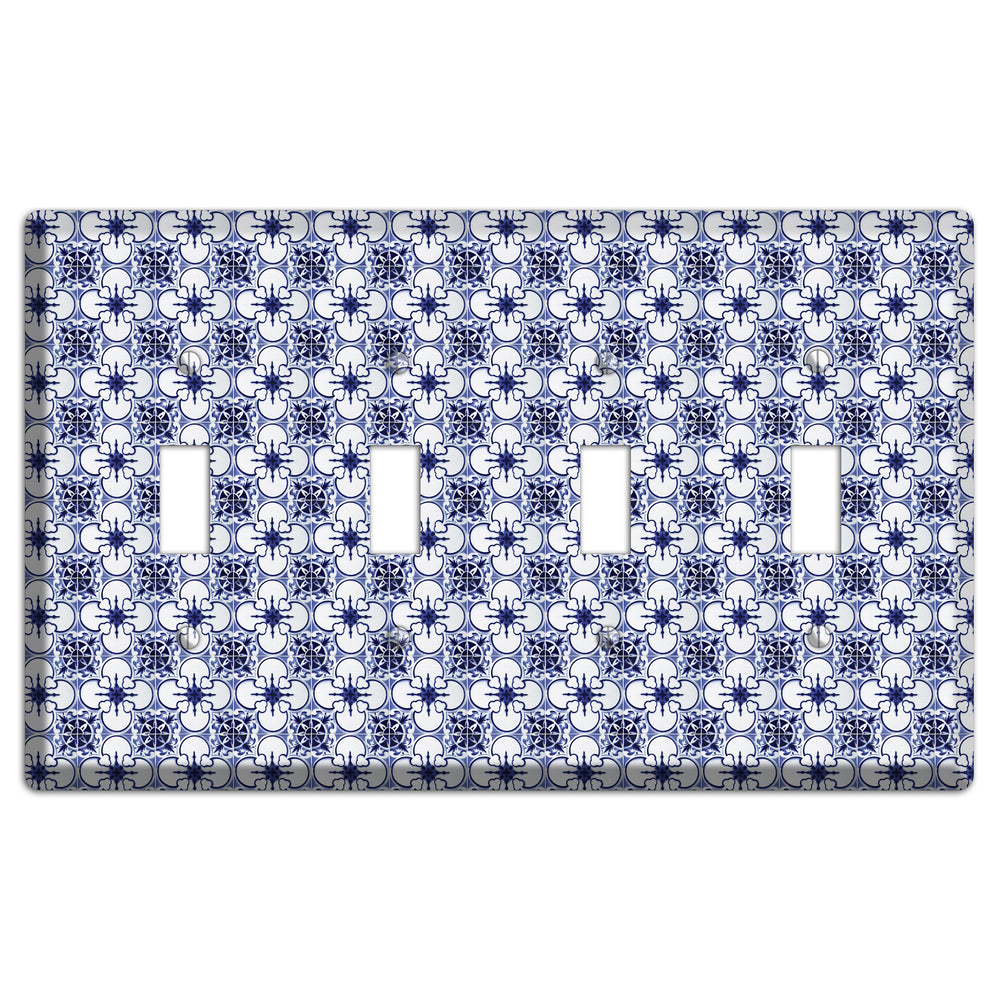 Tavira Tiles 9 4 Toggle Wallplate