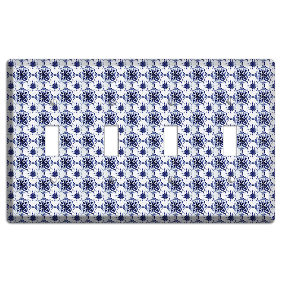 Tavira Tiles 9 4 Toggle Wallplate