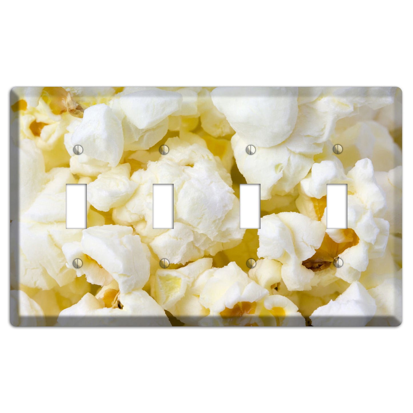 Popcorn 4 Toggle Wallplate