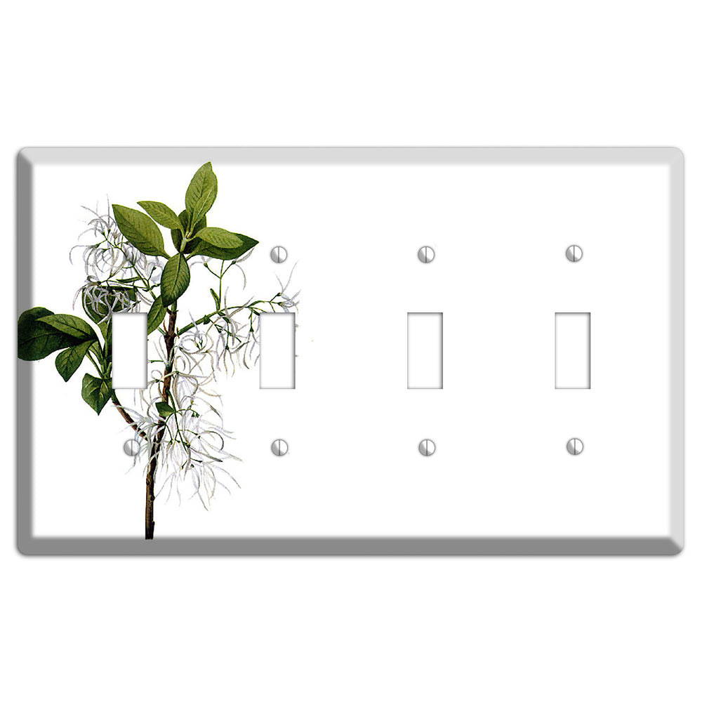 Chionathus Virginiana 4 Toggle Wallplate