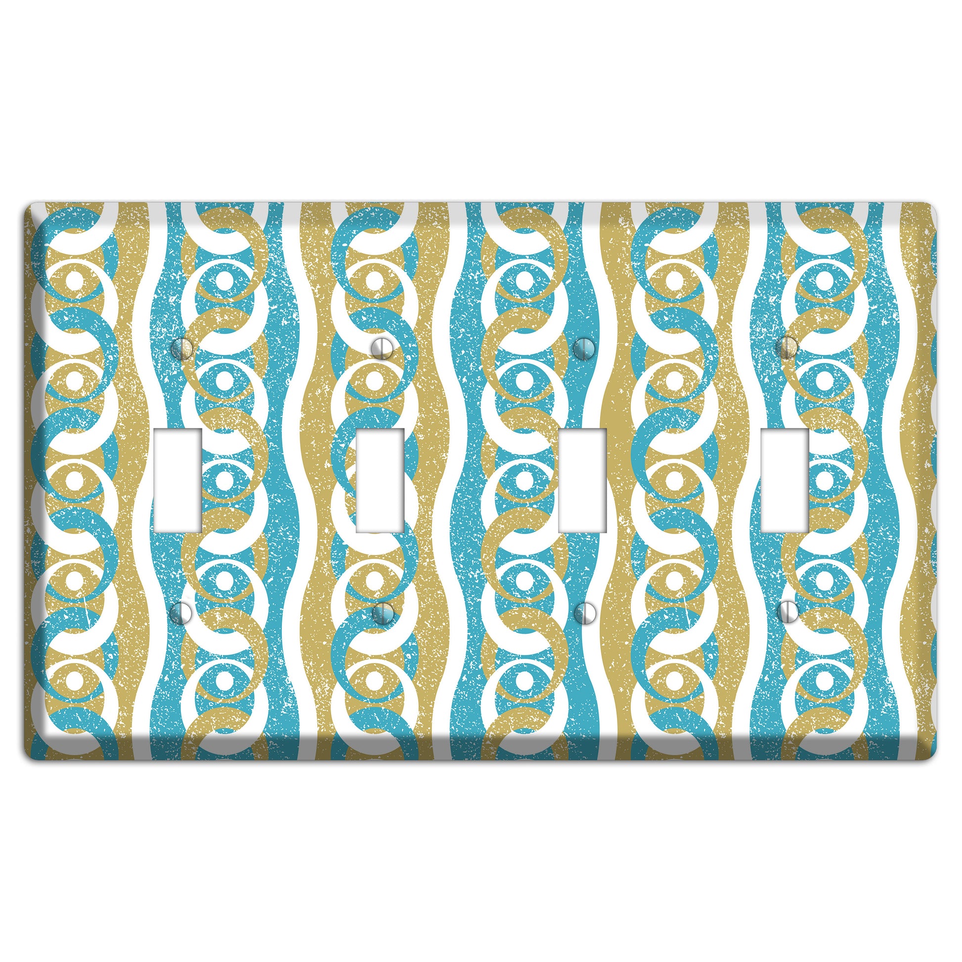 Sweet Morning 4 Toggle Wallplate