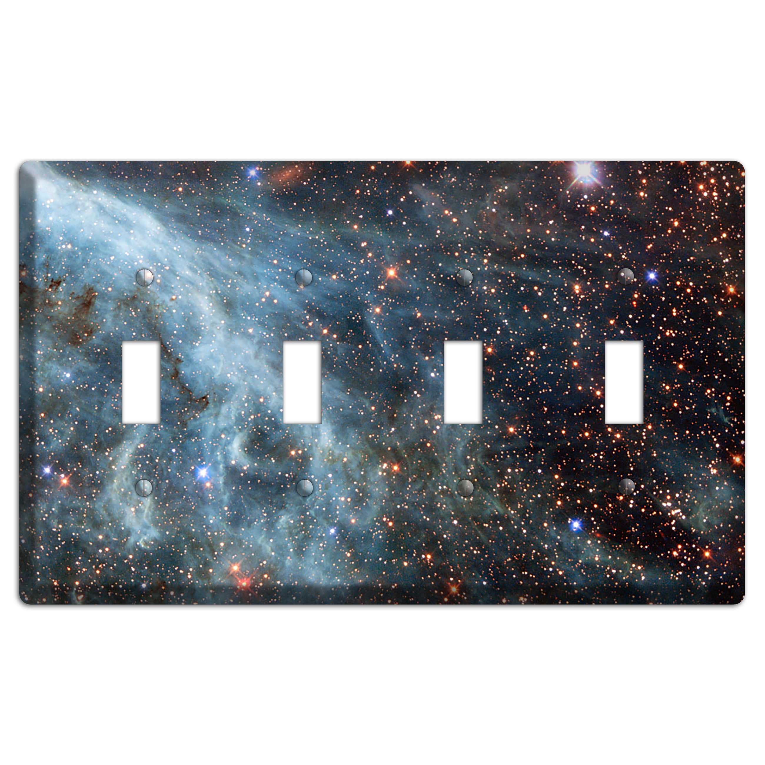 Magellanic Cloud 4 Toggle Wallplate