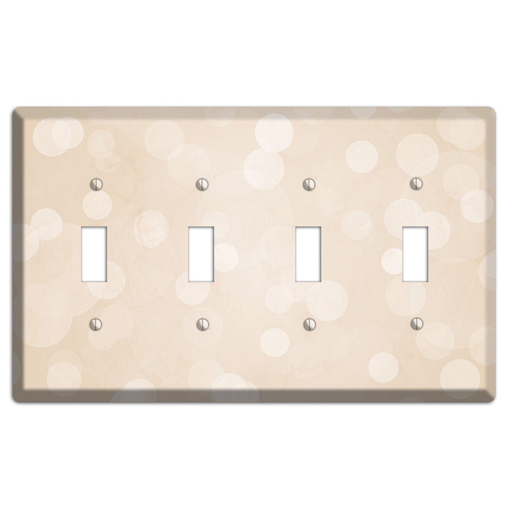 Parchment Neutral Texture 4 Toggle Wallplate