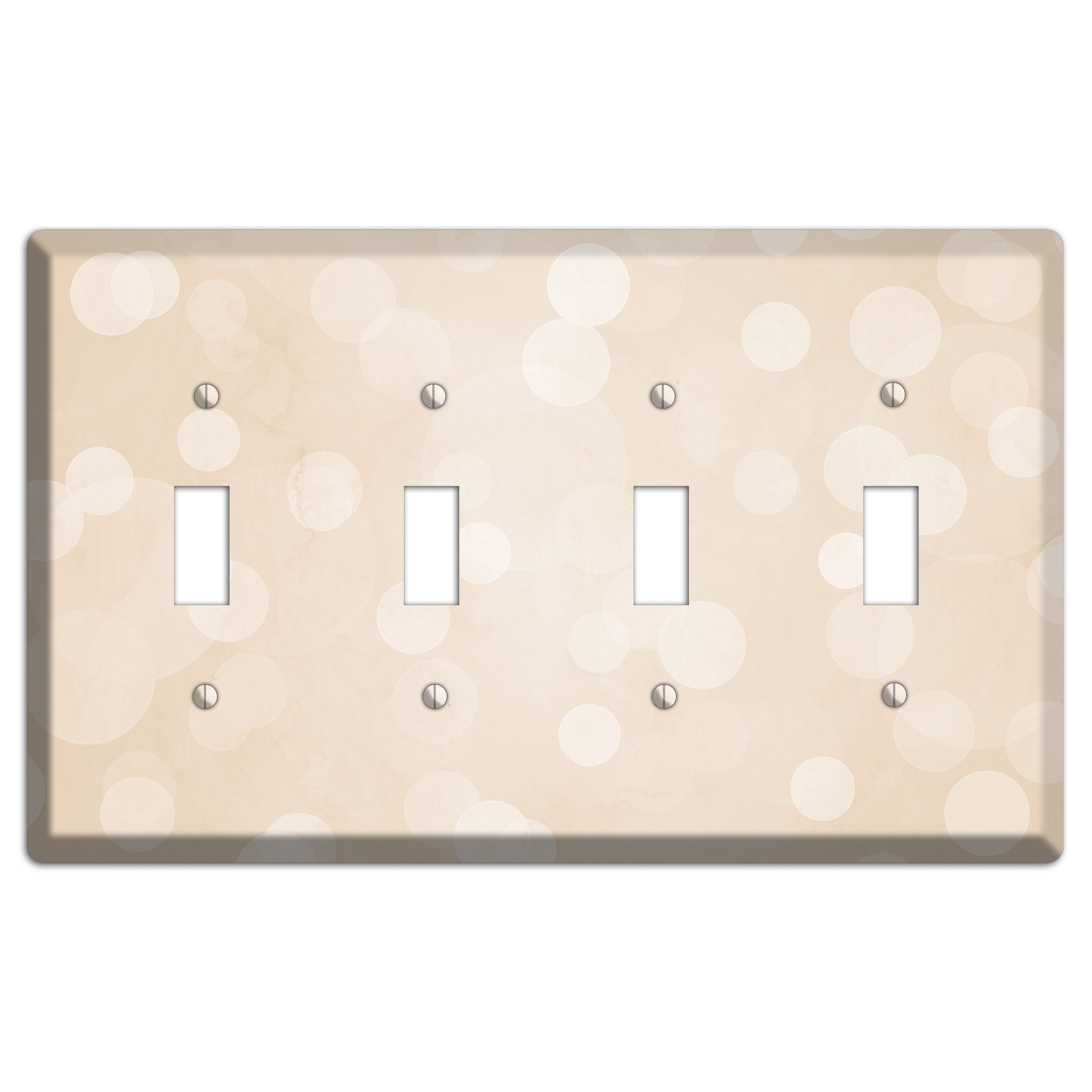 Parchment Neutral Texture 4 Toggle Wallplate