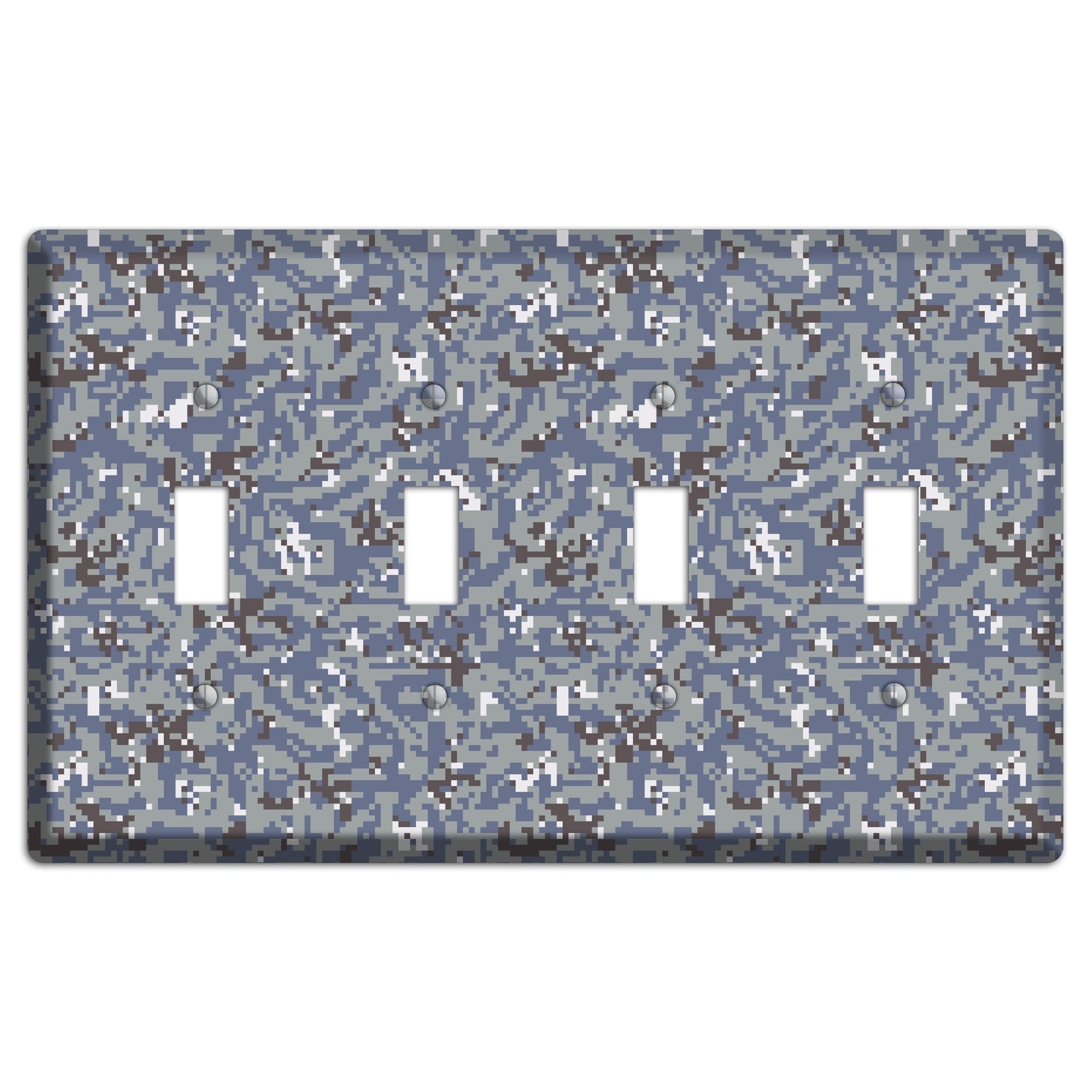 NWU Grey Dom Camo 4 Toggle Wallplate