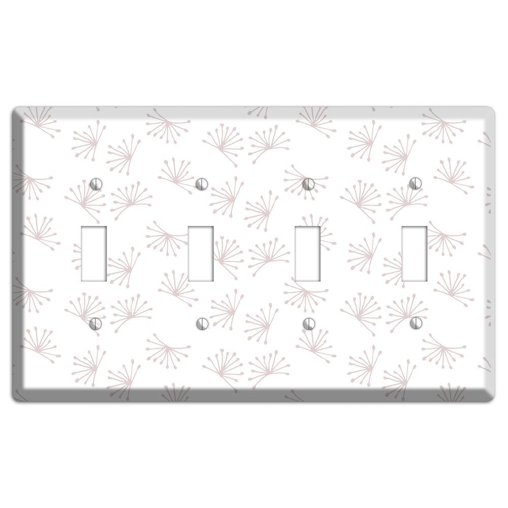 Abstract 2 4 Toggle Wallplate