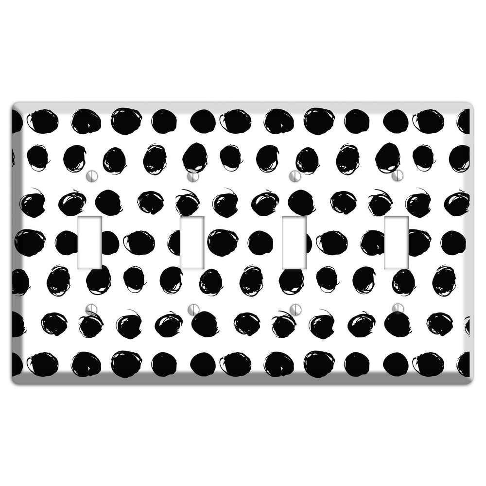 Ink Drops 9 4 Toggle Wallplate