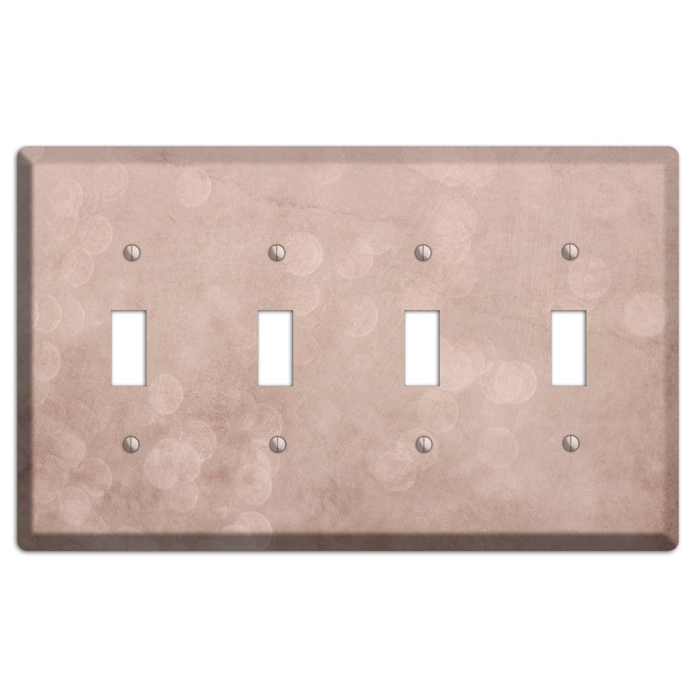 Blush Twilight 4 Toggle Wallplate