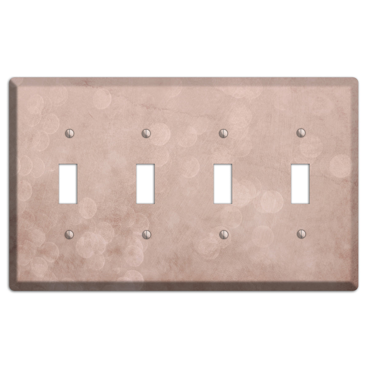 Blush Twilight 4 Toggle Wallplate