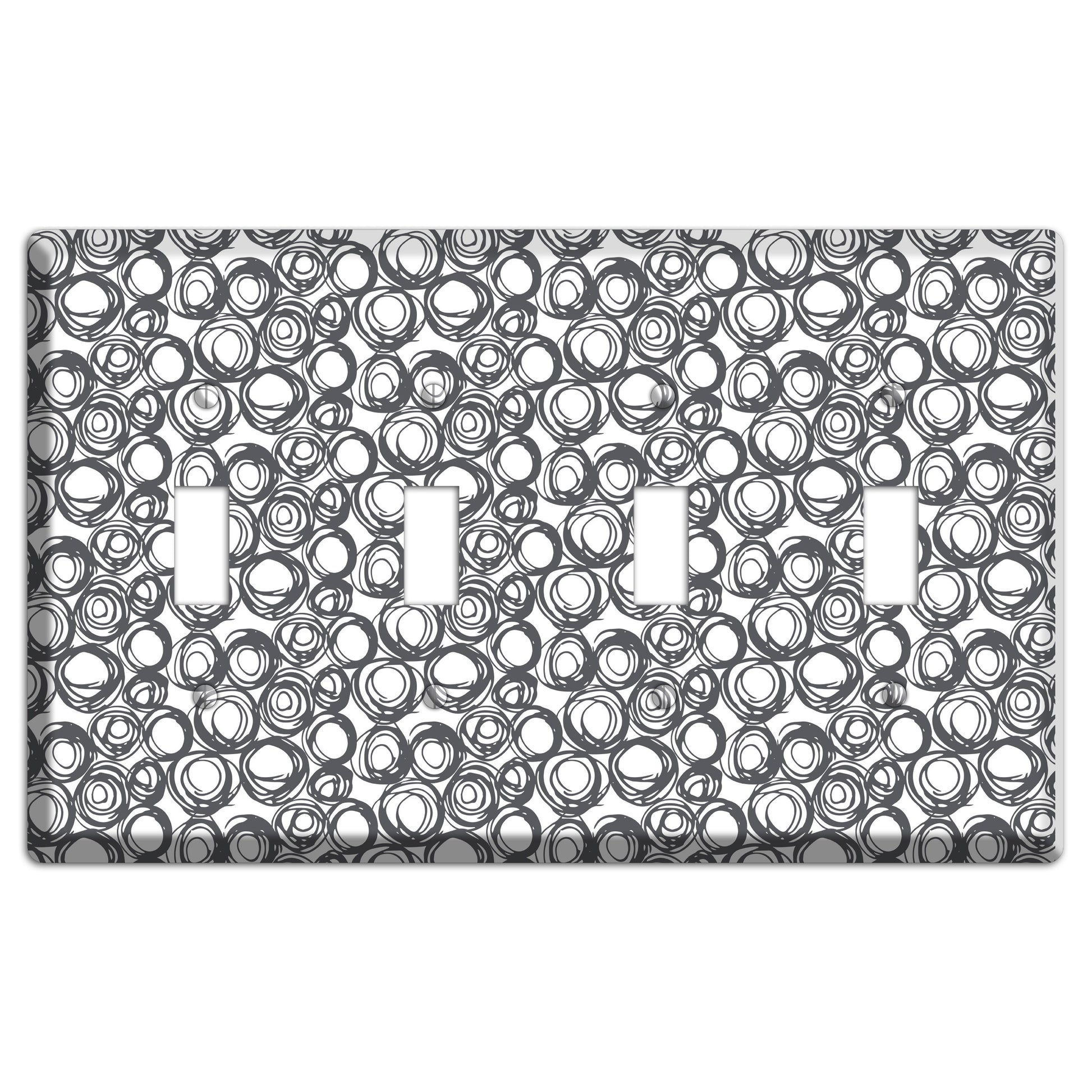 Abstract 24 4 Toggle Wallplate