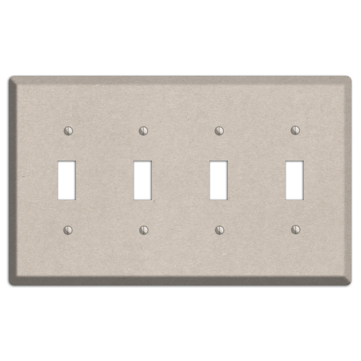 Bison Hide Kraft 4 Toggle Wallplate