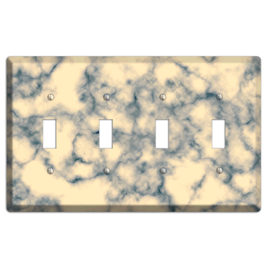 Mantle Marble 4 Toggle Wallplate