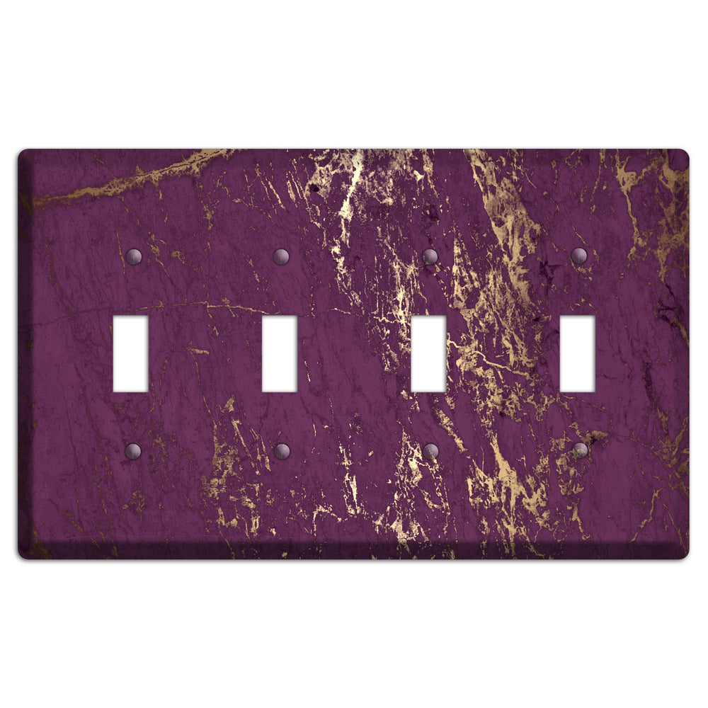 Finn Marble 4 Toggle Wallplate